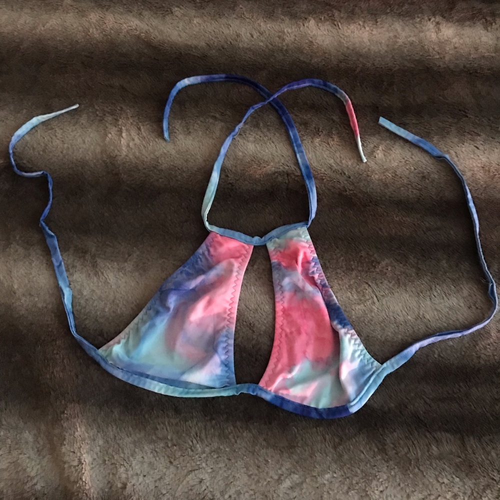 Tie Dye Rave Halter Top